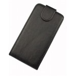 Flip Cover for Samsung C3332 Champ 2 with Dual SIM - Black