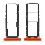 Sim Card Holder Tray For Doogee S98 Orange - Maxbhi Com