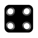Camera Lens For Oppo A73 4g Black By - Maxbhi Com