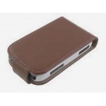 Flip Cover for Reliance Samsung Corby - Brown