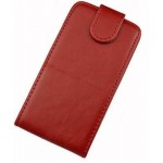 Flip Cover for Samsung Mythic SGH-A897 - Red