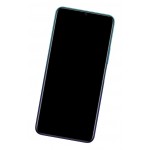Lcd Frame Middle Chassis For Vivo Y20 2021 Blue By - Maxbhi Com