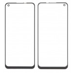 Replacement Front Glass For Oppo Reno 5 Z Black By - Maxbhi Com