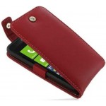 Flip Cover for HTC Titan X310e - Red