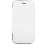 Flip Cover for Micromax A68 Smarty 4.0 - White
