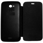 Flip Cover for Micromax Bolt A068 - Black
