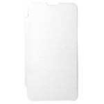 Flip Cover for Micromax Canvas Engage A091 - White