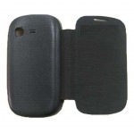 Flip Cover for Samsung C3802 - Black