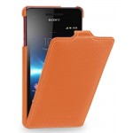 Flip Cover for Sony LT25i Xperia V - Orange