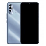 Back Panel Cover For Tecno Spark 7p White - Maxbhi Com