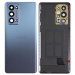 Back Panel Cover For Oppo Reno 6 Pro Plus 5g Grey - Maxbhi Com