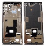Lcd Frame Middle Chassis For Zte Nubia Z30 Pro Black By - Maxbhi Com