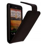 Flip Cover for HTC One SV C520e - Black