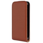 Flip Cover for Sony Ericsson Xperia E Dual C1605 - Brown