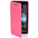 Flip Cover for Sony Xperia LT26i - Pink