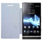 Flip Cover for Sony Xperia LT26i - White