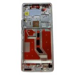Lcd Frame Middle Chassis For Honor Magic 3 Pro White By - Maxbhi Com