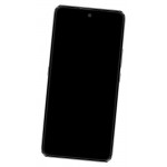 Lcd Frame Middle Chassis For Blu G91 Pro Black By - Maxbhi Com