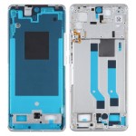 Lcd Frame Middle Chassis For Xiaomi Civi 5g White By - Maxbhi Com