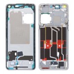 Lcd Frame Middle Chassis For Oppo Find X5 Pro White By - Maxbhi Com