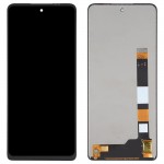Lcd With Touch Screen For Motorola Moto G200 5g White By - Maxbhi Com