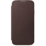 Flip Cover for Samsung Galaxy S4 I545 - Brown