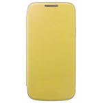 Flip Cover for Samsung Galaxy S4 Mini i9198 - Yellow