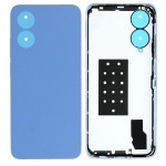 Back Panel Cover For Oppo A17 Blue - Maxbhi Com