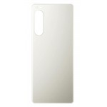 Back Panel Cover For Sony Xperia 5 Iv White - Maxbhi Com