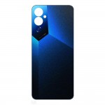 Back Panel Cover For Tecno Pova 4 Blue - Maxbhi Com