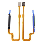 Fingerprint Sensor Flex Cable For Xiaomi Redmi 11 Prime 5g Black By - Maxbhi Com
