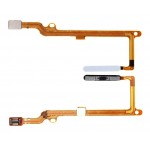 Fingerprint Sensor Flex Cable For Honor X8 White By - Maxbhi Com
