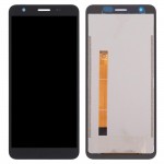 Lcd With Touch Screen For Blackview Bv6600e Black By - Maxbhi Com