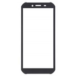 Replacement Front Glass For Doogee S40 Pro Black By - Maxbhi Com