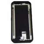 Lcd Frame Middle Chassis For Blackview Bv9900e Black By - Maxbhi Com