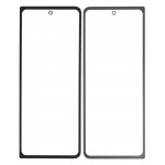 Replacement Front Glass For Samsung Galaxy Z Fold4 Black By - Maxbhi Com