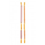 Volume Side Button Outer For Samsung Galaxy A04 Copper By - Maxbhi Com