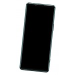 Lcd Frame Middle Chassis For Sony Xperia 5 Iii Black By - Maxbhi Com