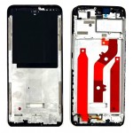Lcd Frame Middle Chassis For Infinix Hot 20 Play Black By - Maxbhi Com