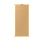 Flip Cover For Sharp Aquos Sense 5g Gold By - Maxbhi Com