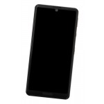 Lcd Frame Middle Chassis For Sharp Aquos Sense 5g Black By - Maxbhi Com