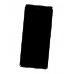 Lcd Frame Middle Chassis For Vivo Iqoo 8 Pro 5g Black By - Maxbhi Com