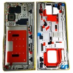 Lcd Frame Middle Chassis For Huawei Mate X2 4g Pink By - Maxbhi Com