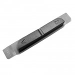 Volume Side Button Outer For Nokia X202 Black Red By - Maxbhi Com