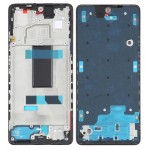 Lcd Frame Middle Chassis For Xiaomi Redmi Note 12 Pro Black By - Maxbhi Com