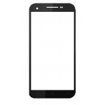 Replacement Front Glass For Gionee X805 Black By - Maxbhi Com