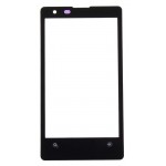 Replacement Front Glass For Nokia Lumia 1020 Black By - Maxbhi Com