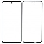 Replacement Front Glass For Vivo V27 Black By - Maxbhi Com