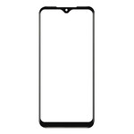 Replacement Front Glass For Nokia C12 Black By - Maxbhi Com