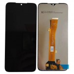 LCD with Touch Screen for Nokia C12 Pro Black